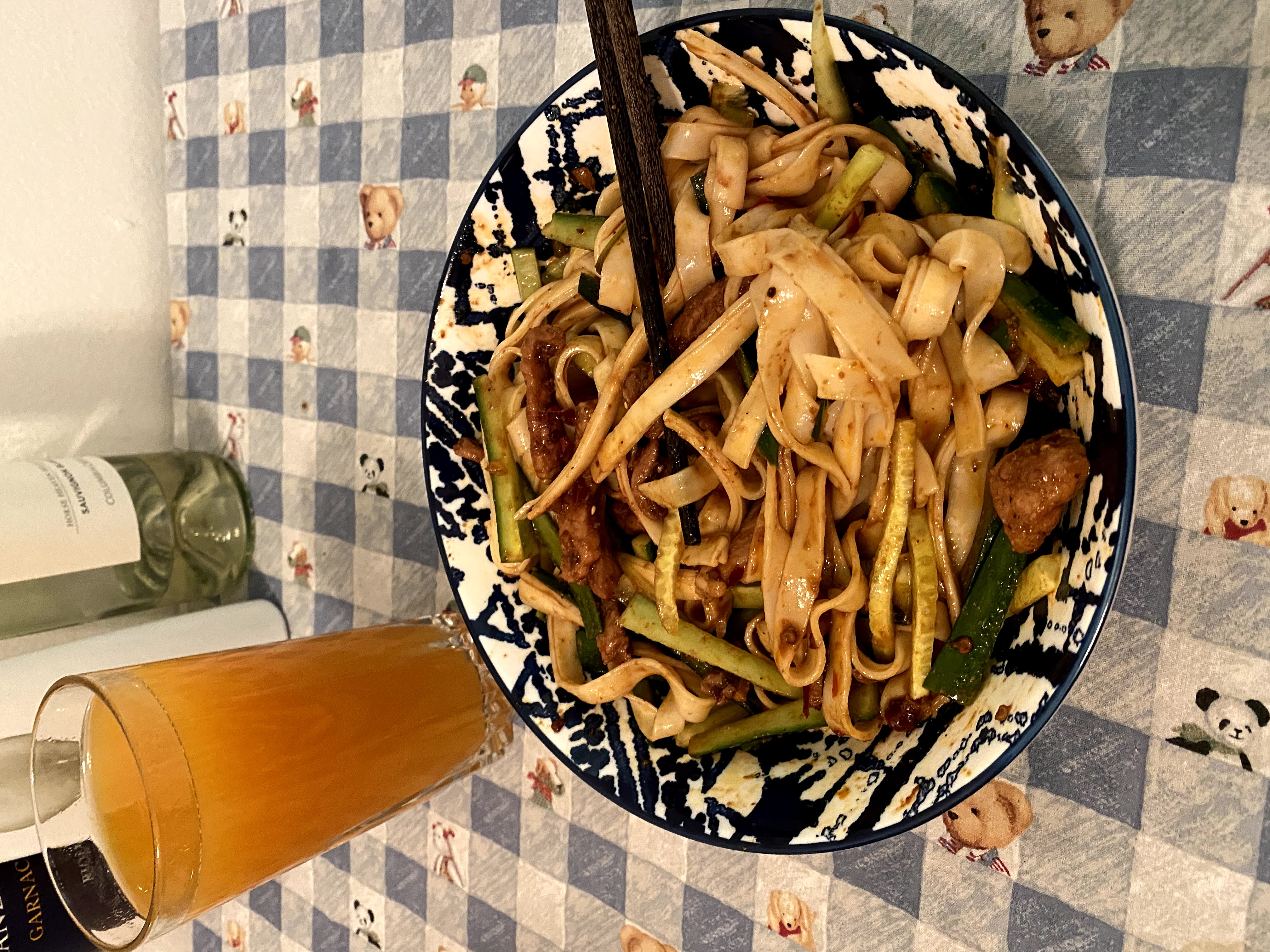 Sichuan-style noodles that I cooked!